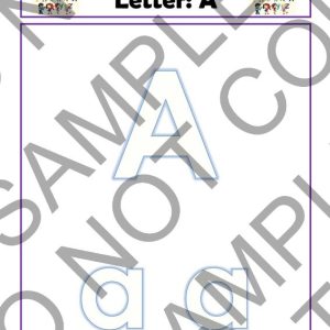 Letter Aa oefening